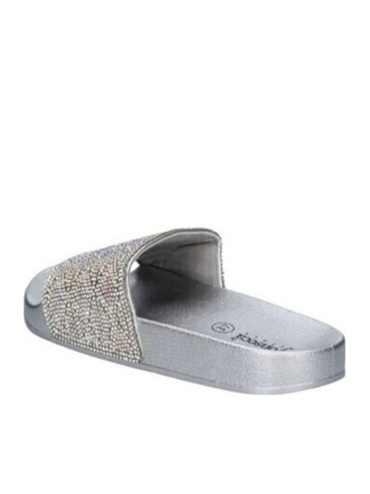 Slides σε Ασημί Χρώμα
