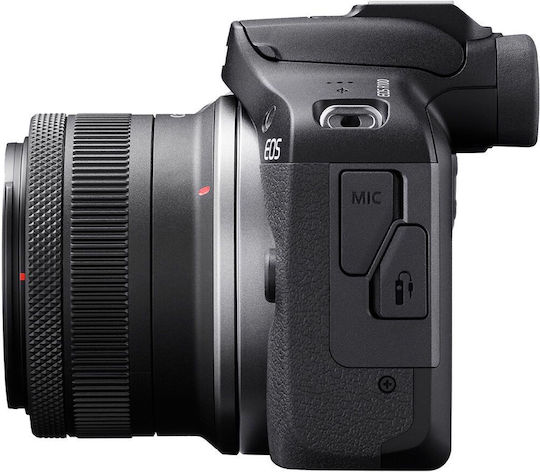 Canon EOS R100 Mirrorless Camera Kit (RF-S 18-45mm f/4.5-6.3 IS STM) Black