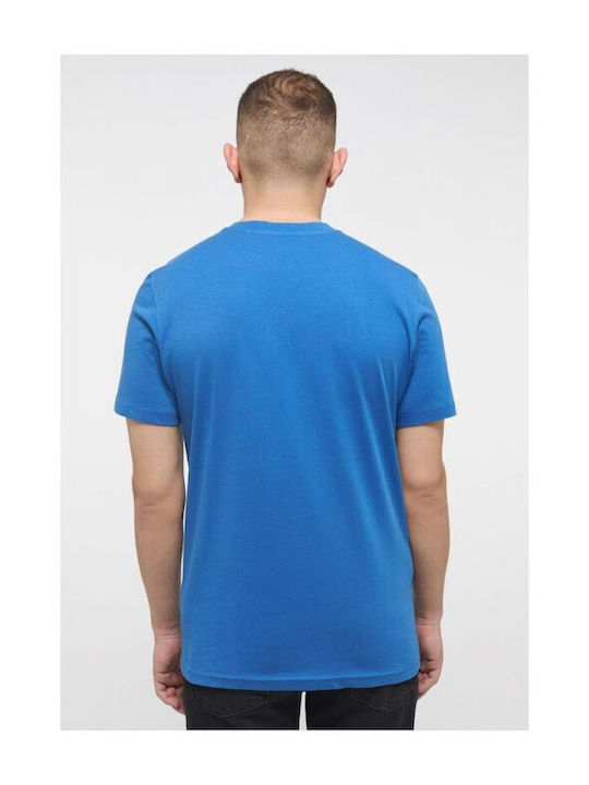 Mustang Men's Short Sleeve T-shirt Blue