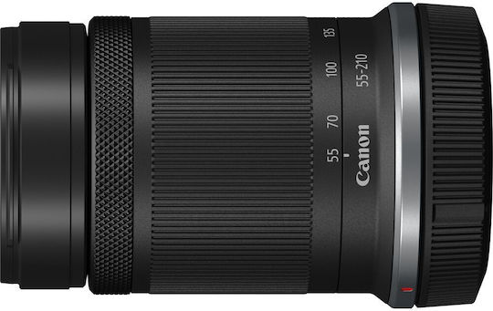 Canon EOS R100 Mirrorless Camera Kit (RF-S 18-45mm f/4.5-6.3 IS STM + RF-S 55-210mm f/5-7.1 IS STM) Black