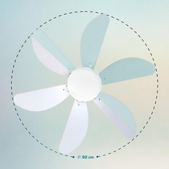 Cecotec EnergySilence Aero 3600 Vision Таванен Вентилатор 92см с Осветление Vision Sky