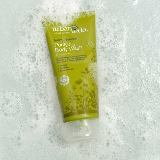 Urban Veda Purifying Αφρόλουτρο με Tea Tree & Άρωμα Ευκάλυπτος 200ml