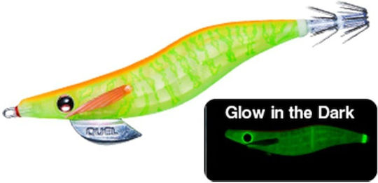 Duel LQ Lens Squid Jigs Fluorescent Bej