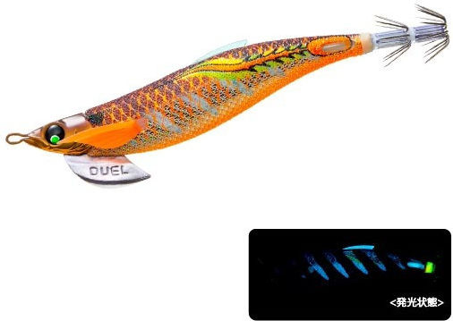 Duel EZ-Q FINPLUS Tintenfisch-Jigs Leuchtend Fuchsie