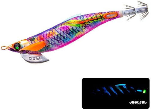 Duel EZ-Q FINPLUS Tintenfisch-Jigs Leuchtend Fuchsie