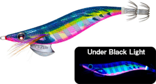 Yo-Zuri Aurie-Q Long Künstliche Köder Tintenfisch-Jigs Leuchtend No3