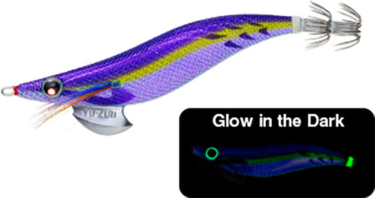 Yo-Zuri Aurie-Q Long Squid Jigs Fluorescente No3