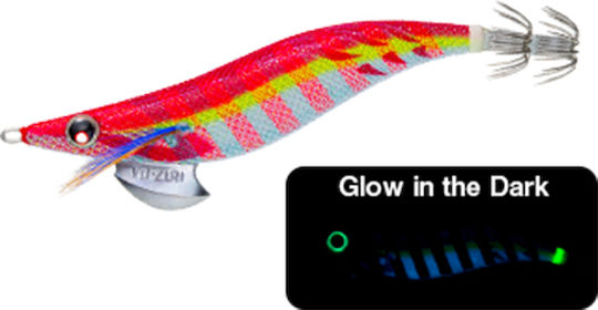 Yo-Zuri Aurie-Q Long Squid Jigs Fluorescente No3