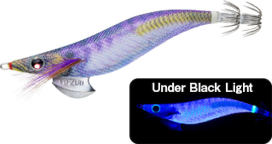 Yo-Zuri Aurie-Q Long Squid Jigs Fluorescente No3