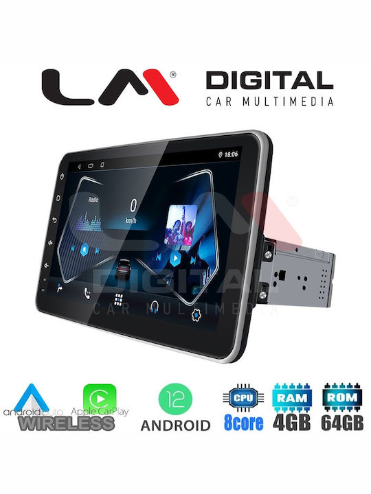 LM Digital Ηχοσύστημα Αυτοκινήτου Universal 1DIN (Bluetooth/USB/WiFi/GPS)