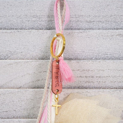 Christening Favor with Keychain