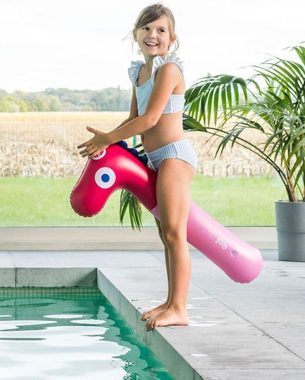 Quut Noodle Friends Children's Inflatable Ride On for the Sea Pink