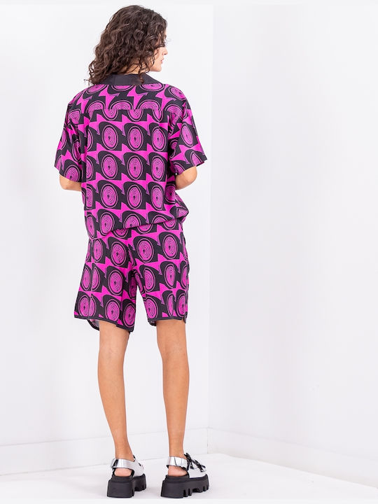 Maria Femei Pantaloni scurți Pantaloni scurți Fuchsia