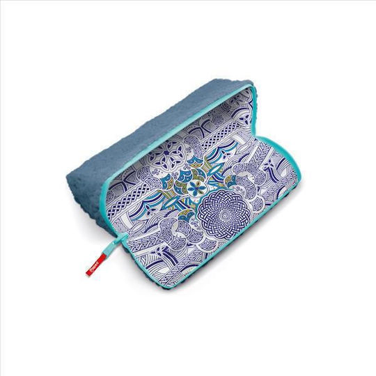 Maped Pencil Case Barrel Blue