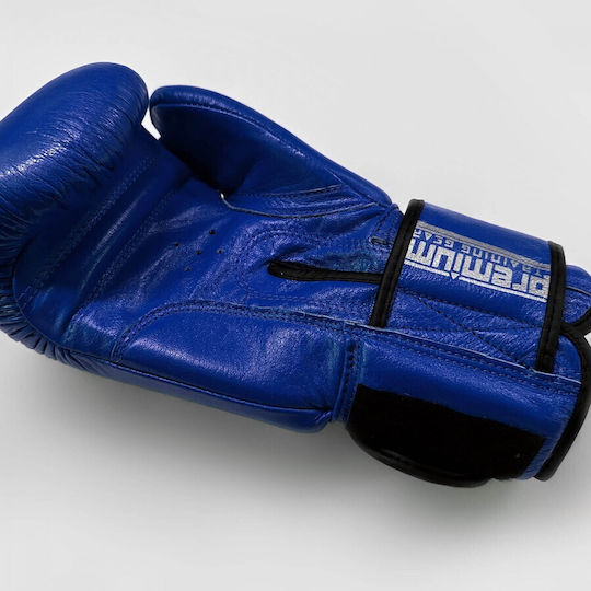 Olympus Sport Training IV Boxhandschuhe Leder für Kampf Grün