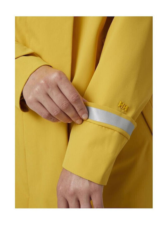 Women's for Hiking Short Lifestyle Jacket for Spring or Autumn Yellow