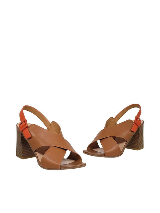 Repo Leather Women's Sandals Brown