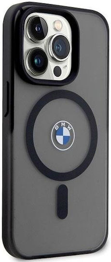 BMW 6.1" Back Cover Πλαστικό Μαγνητικό Μαύρο (iPhone 14 Pro)