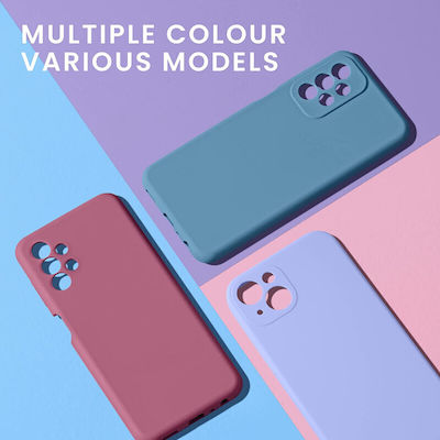 KWmobile 5G Silicone Back Cover Red (Galaxy A34)