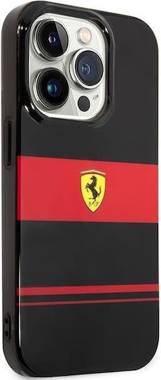 Ferrari Back Cover Πλαστικό / Σιλικόνης Μαύρο (iPhone 14 Pro)