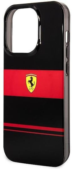 Ferrari Back Cover Πλαστικό / Σιλικόνης Μαύρο (iPhone 14 Pro)