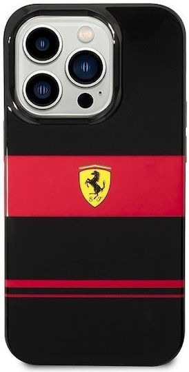 Ferrari Back Cover Πλαστικό / Σιλικόνης Μαύρο (iPhone 14 Pro)