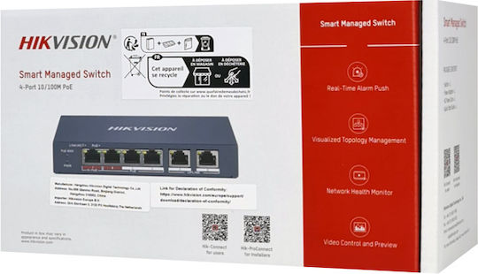 Hikvision Switch for CCTV Systems DS-3E1106HP-EI