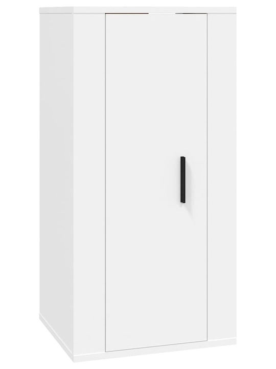 Living Room TV Unit White L80xW34.5xH40cm