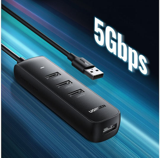 Ugreen CM416 USB Hub 4 USB 3.0 Ports with USB-A Connection