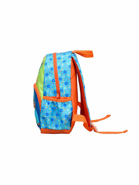 Fisher Price MIni Car School Bag Backpack Elementary, Elementary Multicolour with Water Bottle Holder 12Liters
