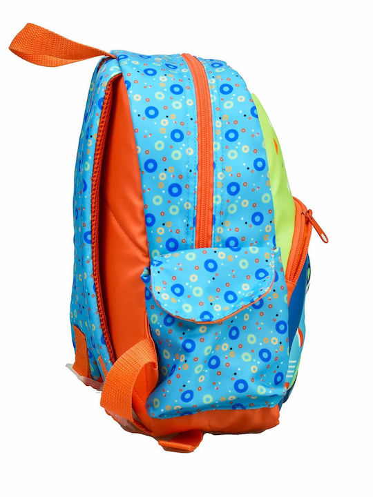 Fisher Price MIni Car School Bag Backpack Elementary, Elementary Multicolour with Water Bottle Holder 12Liters