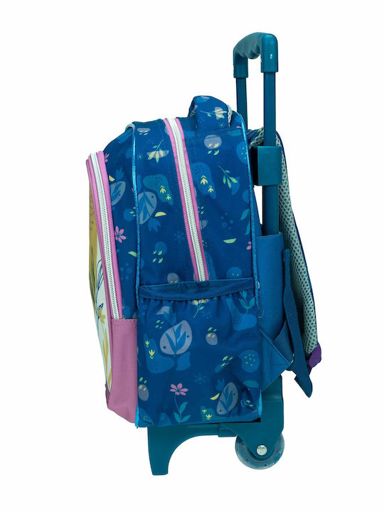 Gim Frozen Fall Schulranzen Trolley Kindergarten Mehrfarbig mit Flaschenhalter 12Liter