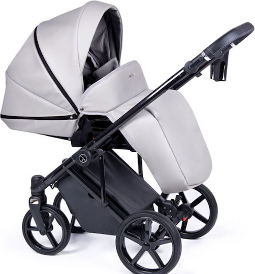 Coletto Fado Eco Бебешка количка 3 в 1 Светло сиво 13кг