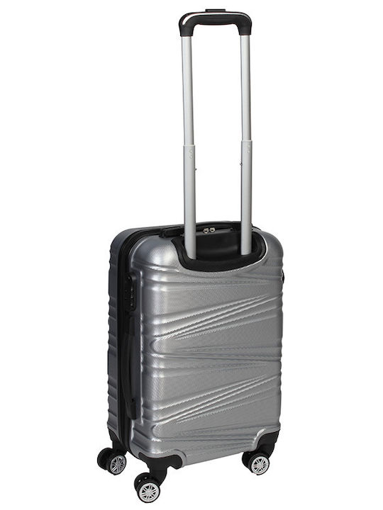 Keskor Koffer Für Kabine Hart Silber Mit 4 Räder Höhe 56cm