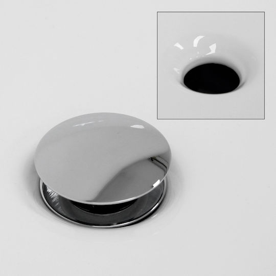ECD Germany Countertop Sink Ceramic 58.5x37.5x14.5cm White