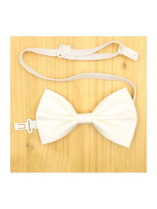 JFashion White Dog Bow tie
