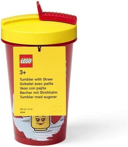 LEGO ICONIC GIRL Παιδικό Παγούρι Πλαστικό με Καλαμάκι 500ml
