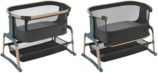 Maxi-Cosi Cradle Iora Air Beyond Space with Mattress and Side Opening Gray
