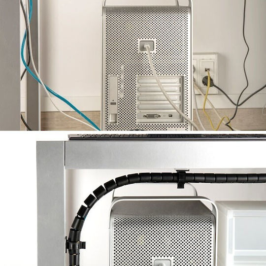 Inofix Σπιράλ Καλωδίων 20mm 3m Λευκό