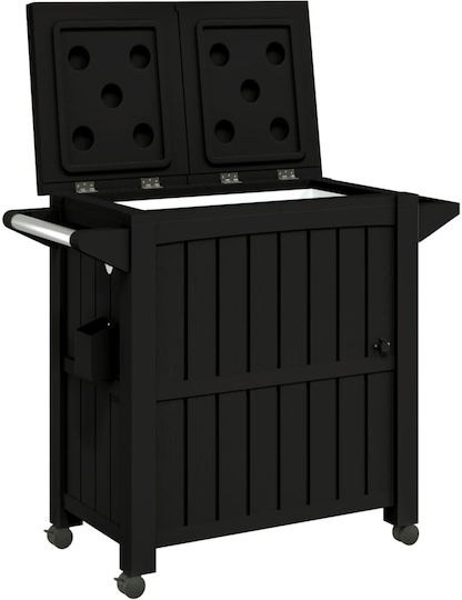 vidaXL Carucior de servire H86.5xL102xL46cm
