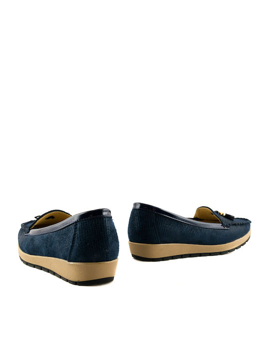 Дамски Loafers в Син Цвят