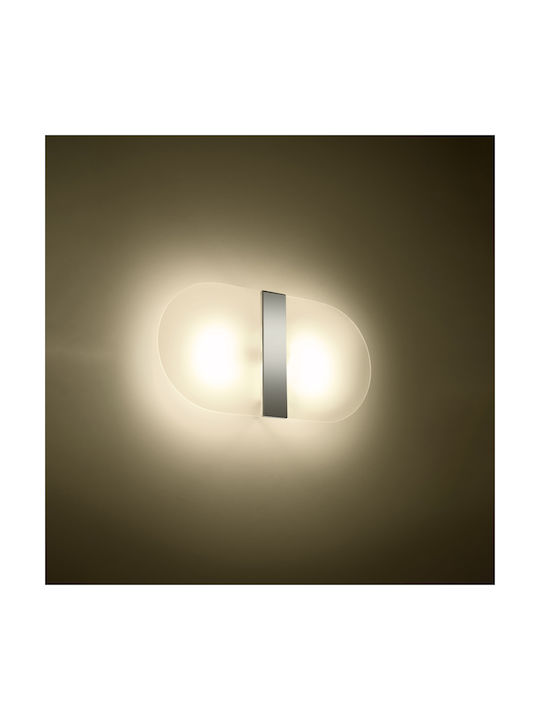 Sollux Salia Modern Lamp Wall with Socket G9 White 35x20x15cm