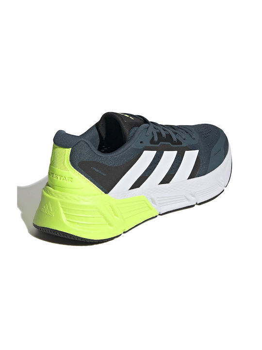 Questar Herren Sportschuhe Laufen Arctic Night / Cloud White / Lucid Lemon