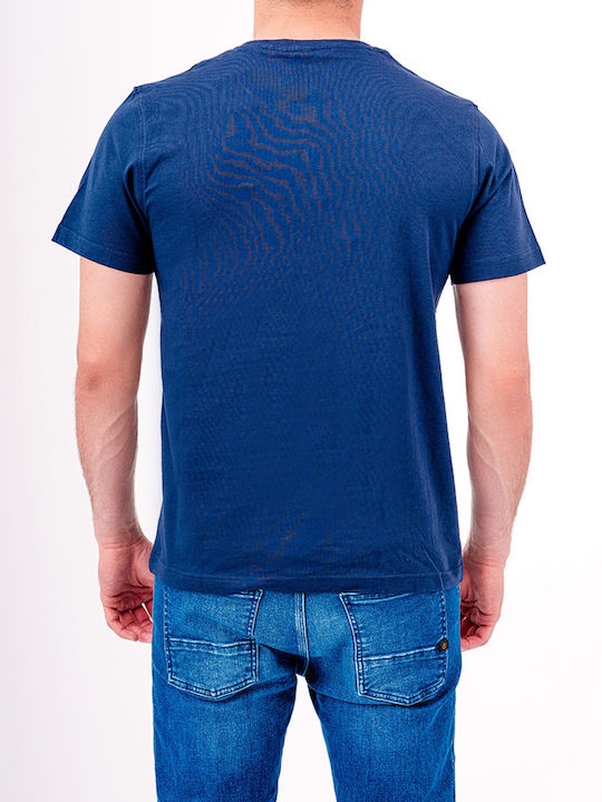 Ascot Men's Short Sleeve T-shirt Blue