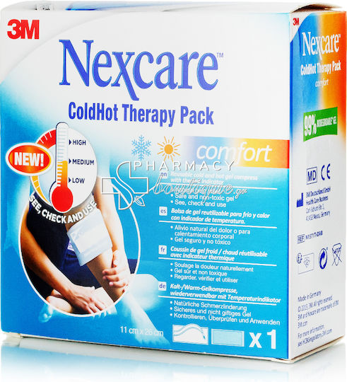 Nexcare Comfort Gel-Kompresse Kälte-/Wärmetherapie Knie 26x11cm 150ml