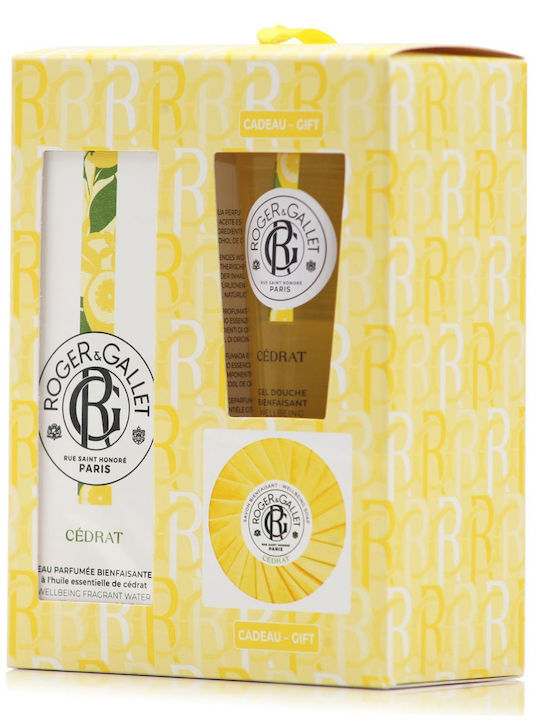Roger & Gallet Cedrat Комплект за грижа за кожата за Почистване на лицето & Почистване на тялото