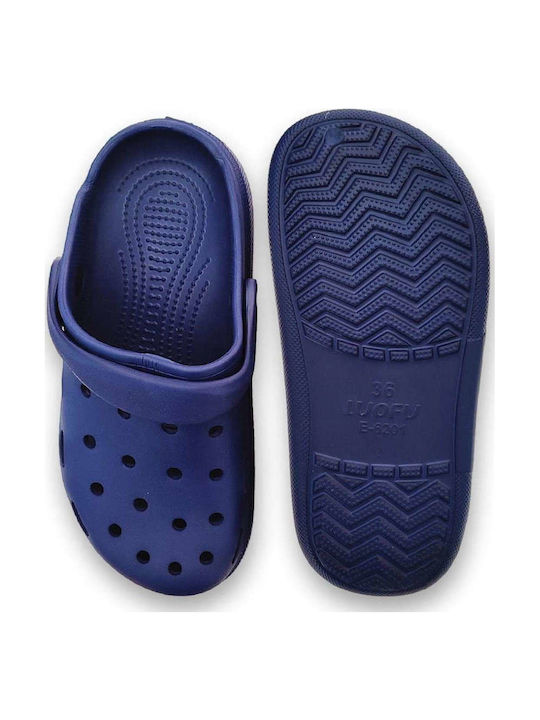 Cubanitas Women's Anatomic Clogs Blue