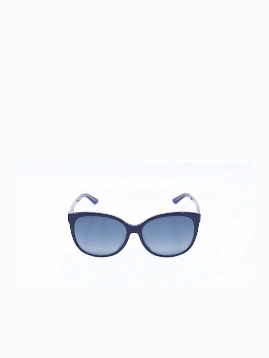 Dior Montaigne Women's Sunglasses with Blue Plastic Frame and Blue Lens 22KS MVTHD