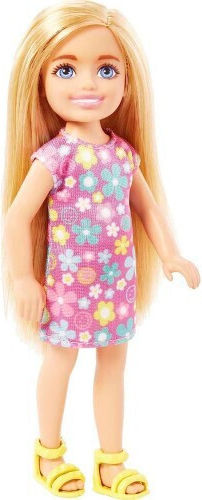 Barbie Chelsea Doll Chelsea Long Blonde Hair & Blue Eyes for 3+ years+ Years 15cm