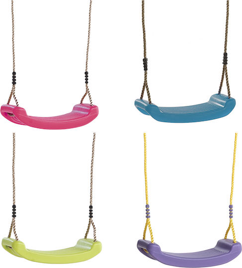 Showood Hanging Plastic Kids Swing King 255x255cm for 3+ Years Green